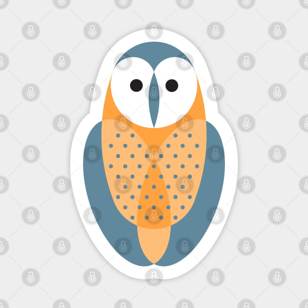 Barn Owl Sticker by SakalDesign